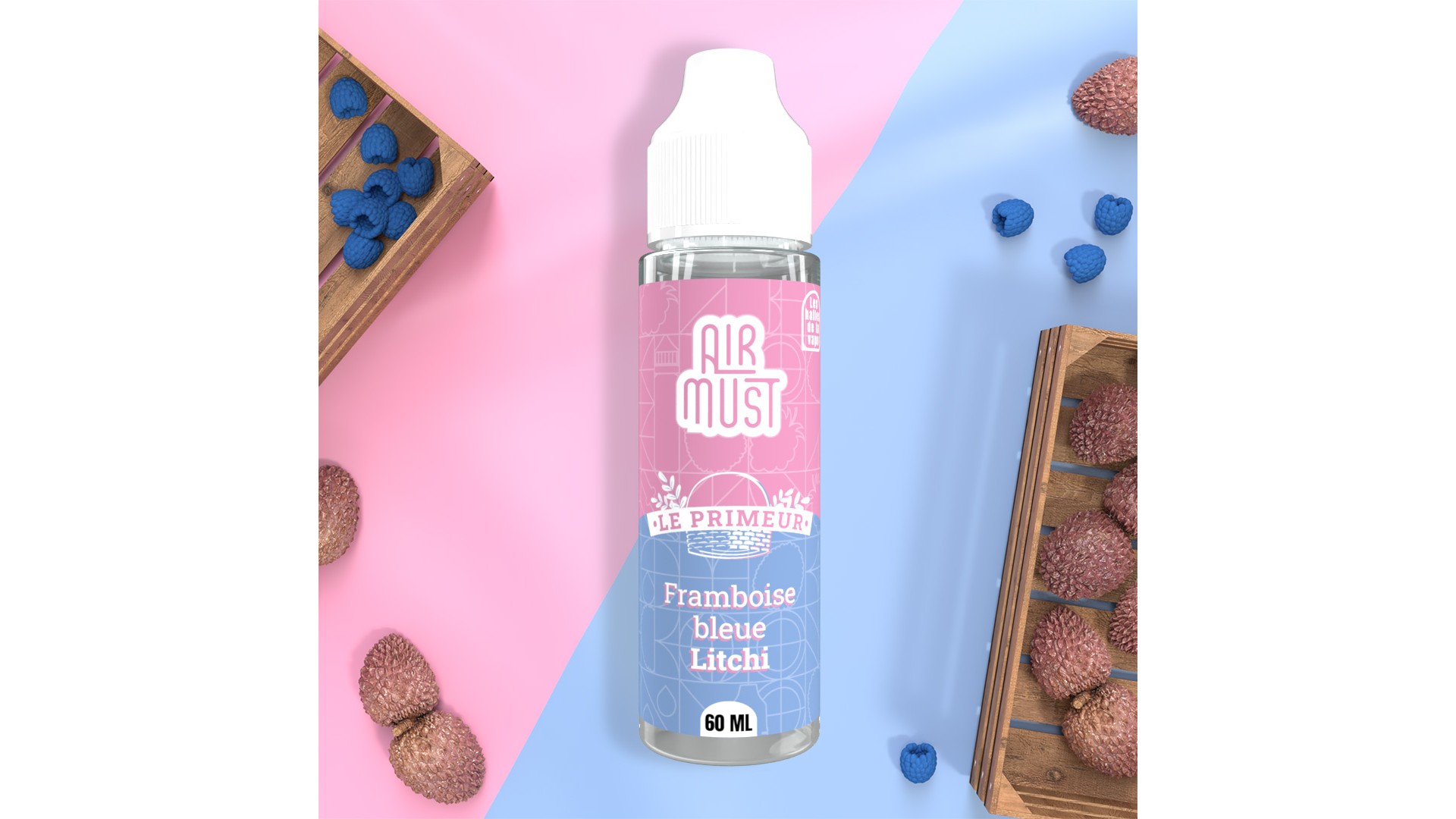Le Primeur Framboise Bleue Litchi 60ml Le Primeur Framboise Bleue Litchi 60ml