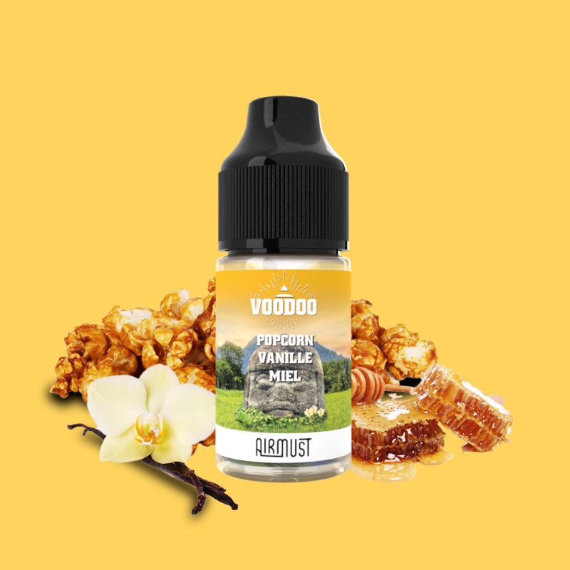 Voodoo • Popcorn Vanille Miel • Concentré 30ml