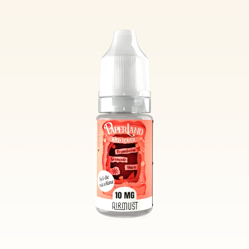 Paperland • Red Lover - Sel de Nicotine 10ml