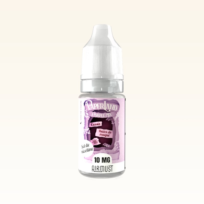 Paperland • Purple Mix - Sel de Nicotine 10ml