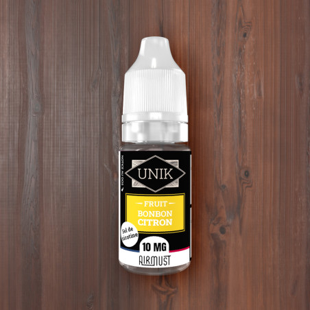 Unik • Bonbon Citron • Sel de Nicotine 10ml