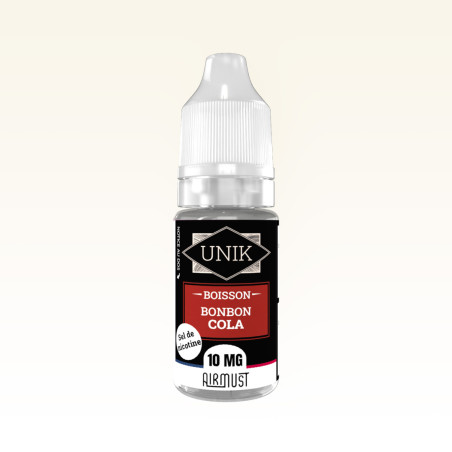 Unik • Bonbon Cola • Sel de Nicotine 10ml