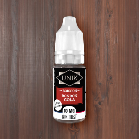 Unik • Bonbon Cola • Sel de Nicotine 10ml