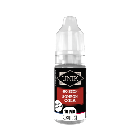 Unik • Bonbon Cola • Sel de Nicotine 10ml