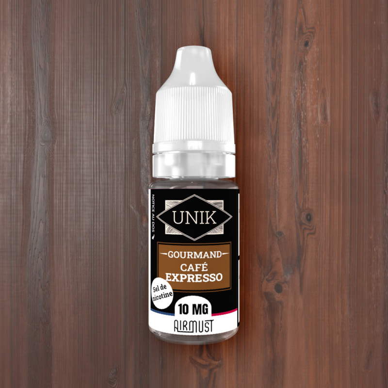 Unik • Café Expresso • Sel de Nicotine 10ml