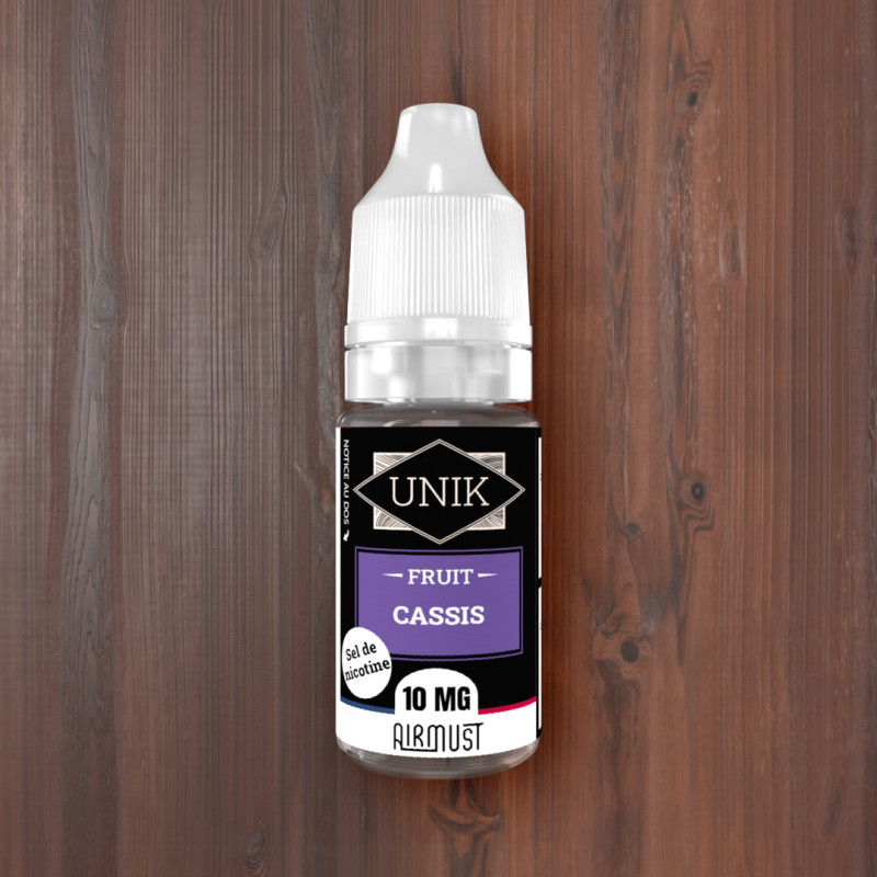 Unik • Cassis • Sel de Nicotine 10ml