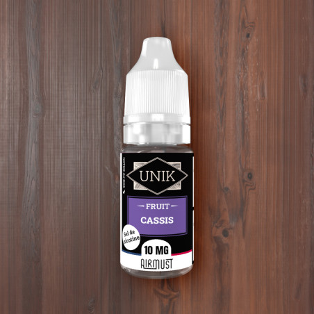 Unik • Cassis • Sel de Nicotine 10ml