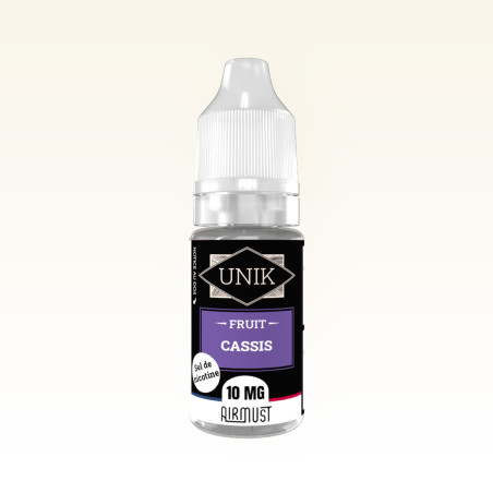 Unik • Cassis • Sel de Nicotine 10ml