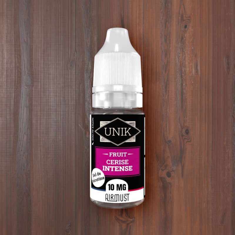 Unik • Cerise Intense • Sel de Nicotine 10ml