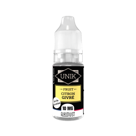 Unik • Citron Givré • Sel de Nicotine 10ml