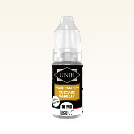 Unik • Custard Vanille • Sel de Nicotine 10ml