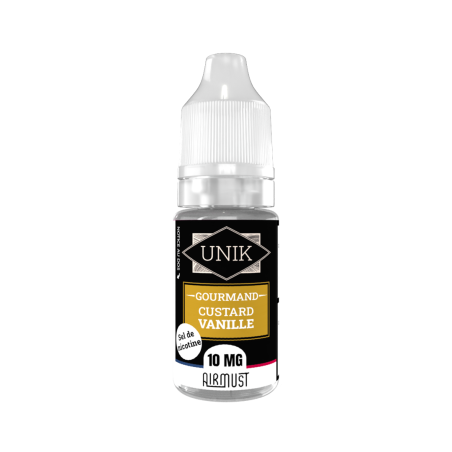 Unik • Custard Vanille • Sel de Nicotine 10ml