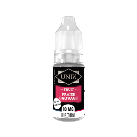 Unik • Fraise Sauvage • Sel de Nicotine 10ml