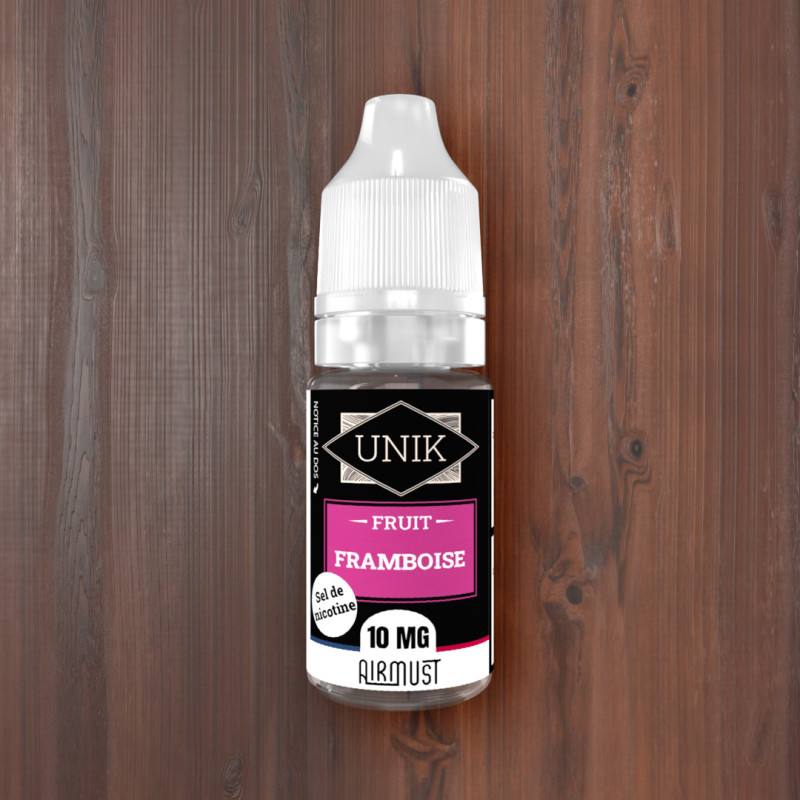 Unik • Framboise • Sel de Nicotine 10ml