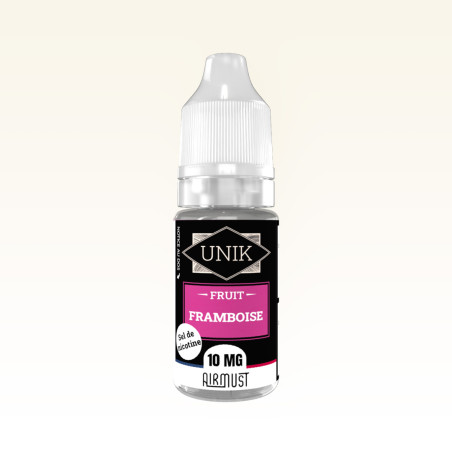 Unik • Framboise • Sel de Nicotine 10ml