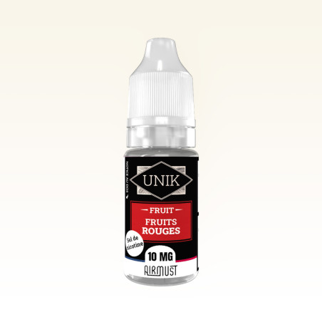 Unik • Fruits Rouges • Sel de Nicotine 10ml