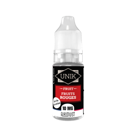 Unik • Fruits Rouges • Sel de Nicotine 10ml