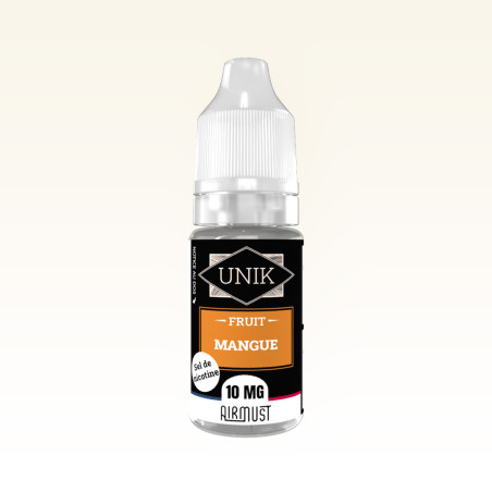 Unik • Mangue • Sel de Nicotine 10ml