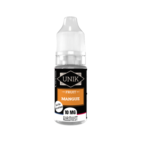 Unik • Mangue • Sel de Nicotine 10ml