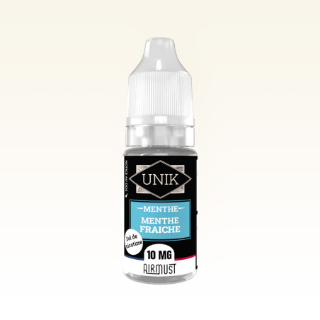 Unik • Menthe Fraîche • Sel de Nicotine 10ml