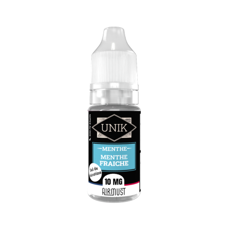 Unik • Menthe Fraîche • Sel de Nicotine 10ml