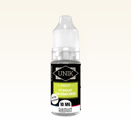 Unik • Pomme Harmonie • Sel de Nicotine 10ml