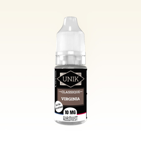 Unik • Virginia • Sel de Nicotine 10ml