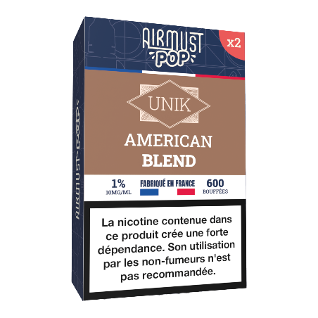 Airmust POP • American Blend 2ml - Boîte de 2 pods