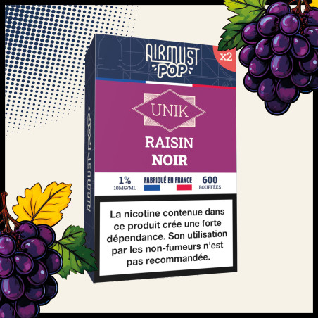 Airmust POP • Raisin Noir...