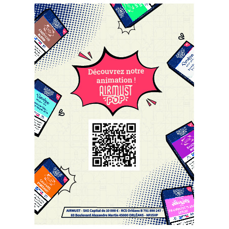 Flyer - QR Code - Airmust POP