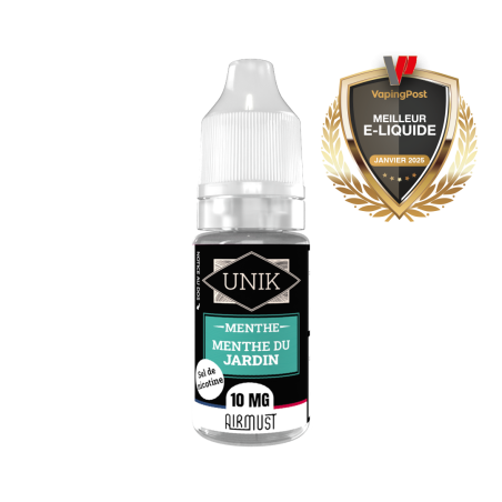 Unik • Menthe du Jardin • Sel de Nicotine 10ml