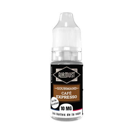 AIRMUST • Café Expresso • Sel de Nicotine 10ml