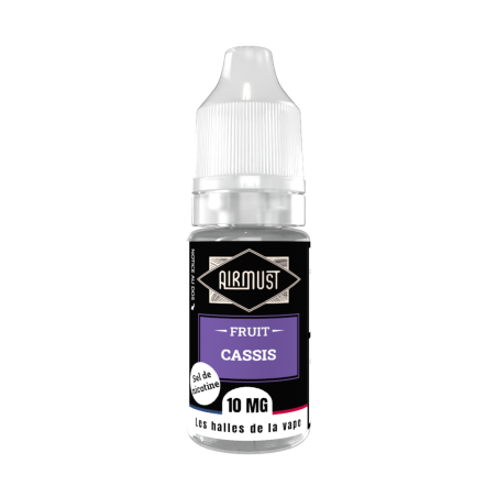 AIRMUST • Cassis • Sel de Nicotine 10ml