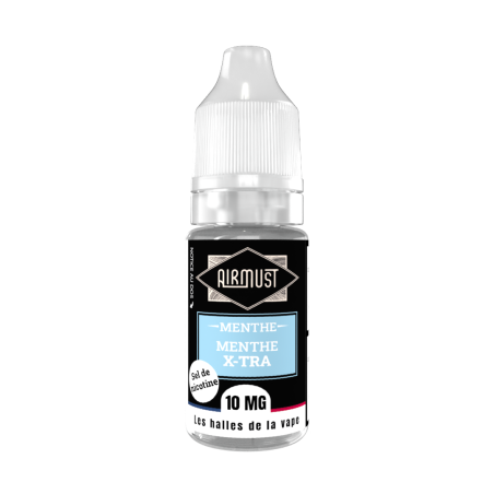 AIRMUST • Menthe X-TRA • Sel de Nicotine 10ml