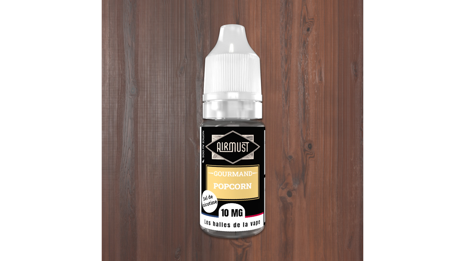 AIRMUST • Pop Corn • Sel de Nicotine 10ml