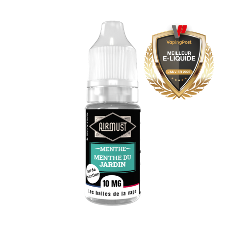 AIRMUST • Menthe du Jardin • Sel de Nicotine 10ml