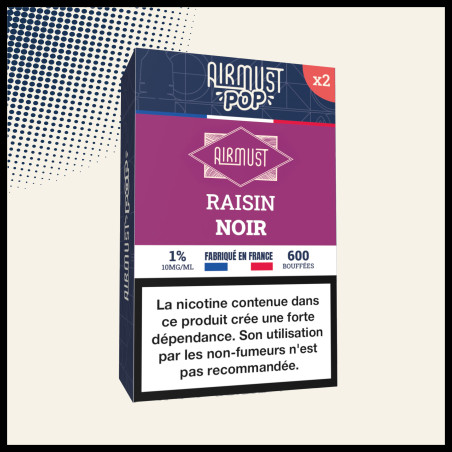 Airmust POP • Raisin Noir...