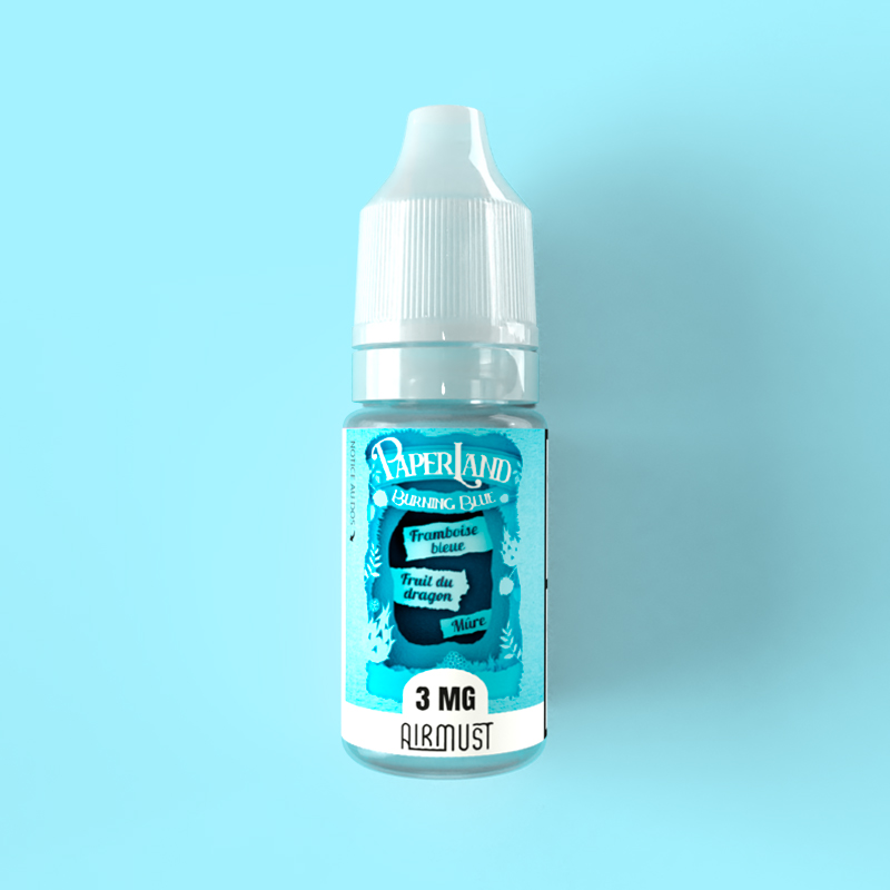 Burning Blue e-liquides fruité