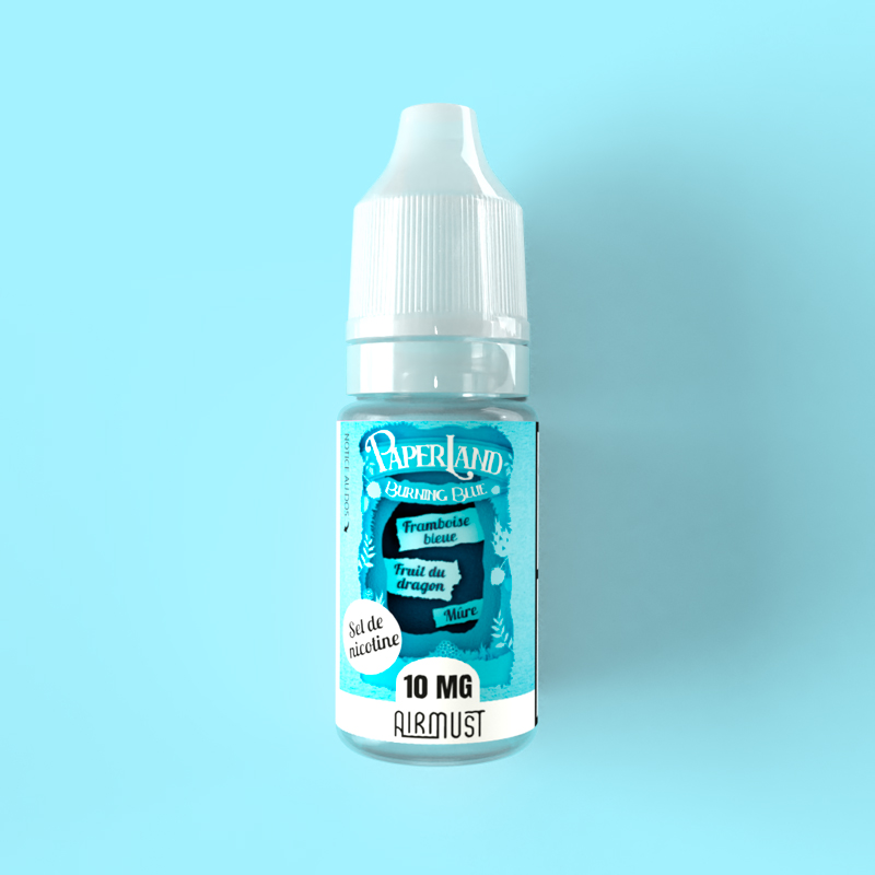 Burning Blue e-liquides fruité