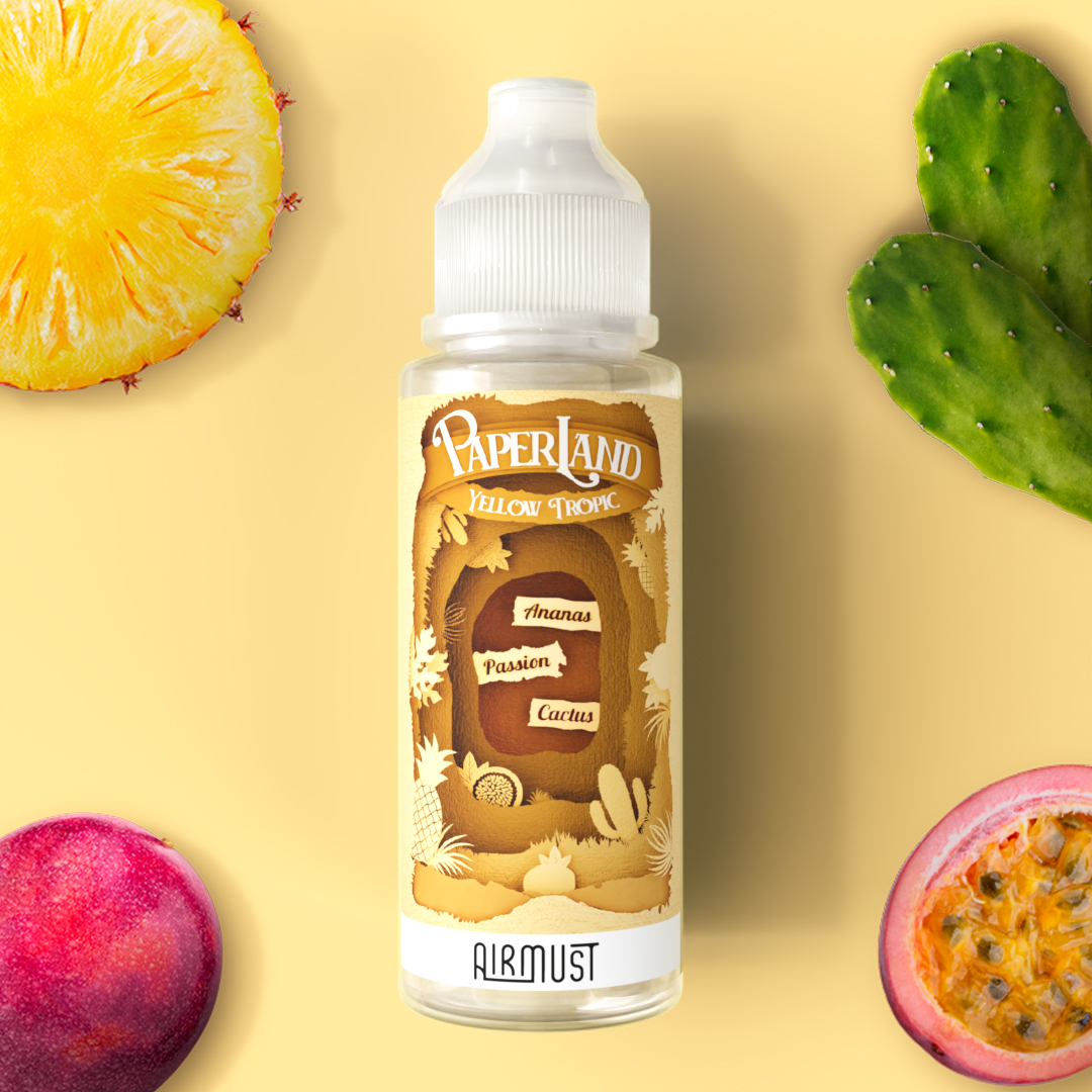 Yellow Tropic e-liquides fruité