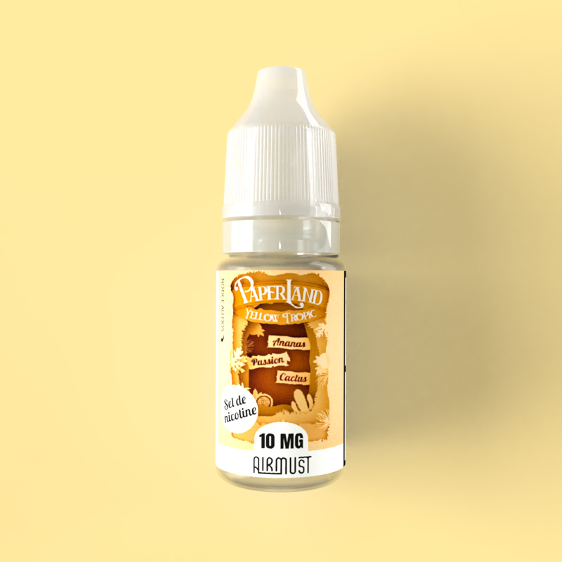 Yellow Tropic e-liquides fruité